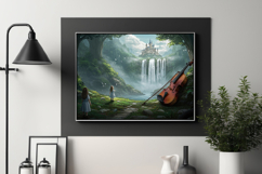 Fantasy Violin Waterfall Product Image 1
