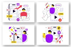 10 Viral Topic Vector Illustration Product Image 2