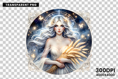 virgo goddess zodiac png, virgo astrology horoscope sublimation, celestial virgo clipart design, horoscope virgo png file, zodiac goddess printable art, virgo astrology t shirt design, spiritual zodiac virgo sublimation, horoscope sign png clipart, virgo 