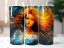 Zodiac Signs Skinny Tumbler Wrap Sublimation Bundle Product Image 4