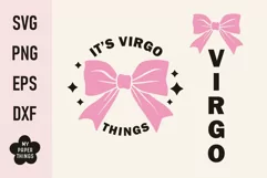 Virgo Zodiac Sign Svg cut files You can use for Birthday shirts, hoodies,  iron-ons, mugs, printables, stickers, card making, pillows, sweatshirts and more.