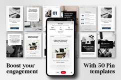 Virtual Assistant Pinterest Templates Product Image 8