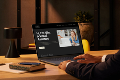 Virtual Assistant Portfolio Website, Canva Editable Product Image 5