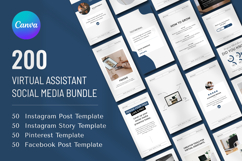 Virtual Assistant Social Media Canva Product Image 7
