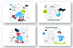 10 Virtual Real Estate Illustration Product Image 2