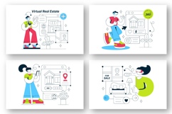 10 Virtual Real Estate Illustration Product Image 3