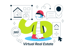10 Virtual Real Estate Illustration Product Image 4