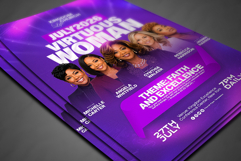 Virtuous Women Conference Flyer Template Product Image 3