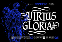 Virtus Gloria Epic Blackletter Product Image 1