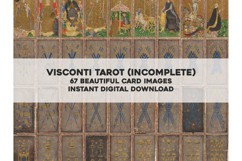 The Visconti Tarot Deck Enhanced Images Download Product Image 1