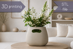 Decorative vase stl, Creative home decor 3D print Product Image 1