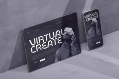 Vision - Futuristic Scifi Font Product Image 3
