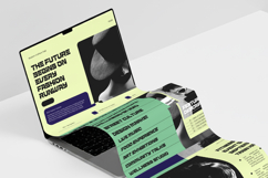 Vision Horizon - Futuristic Display Font Product Image 3