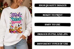 Halloween Sublimation PNG Designs, holiday illustrations Product Image 2