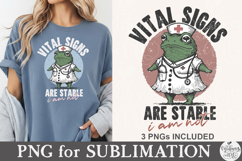 Vital Signs Are Stable I Am Not PNG Product Image 2