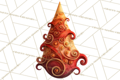 Neon Christmas Ornaments Clipart, Vivid Holiday Decor Png Product Image 5