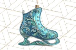 Neon Christmas Ornaments Clipart, Vivid Holiday Decor Png Product Image 2