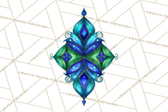 Neon Christmas Ornaments Clipart, Vivid Holiday Decor Png Product Image 2