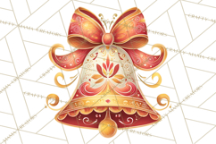 Neon Christmas Ornaments Clipart, Vivid Holiday Decor Png Product Image 4