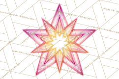Neon Christmas Ornaments Clipart, Vivid Holiday Decor Png Product Image 5