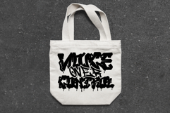 Voice Over Control - Graffiti Drip Style Vector Design Product Image 4