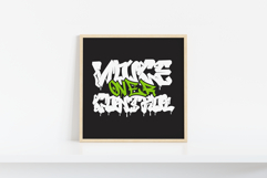 Voice Over Control - Graffiti Drip Style Vector Design Product Image 5
