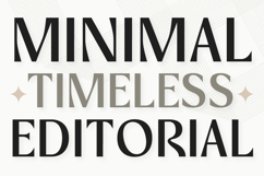 Vogera Minimal Editorial Serif Product Image 4