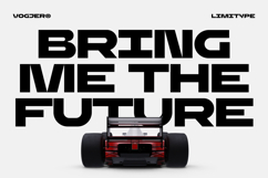 Vogjer - Bold Futuristic Font Product Image 2