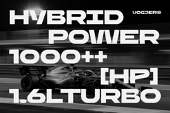 Vogjer - Bold Futuristic Font Product Image 4