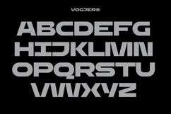 Vogjer - Bold Futuristic Font Product Image 7