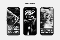 Vogjer - Bold Futuristic Font Product Image 9