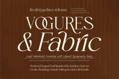 Vogures Fabric Modern Elegant Serif Product Image 1