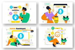10 Voice Assistant Smart Devices Illustration Product Image 3