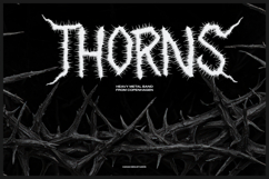 Void Briar | Black Metal Font Product Image 4