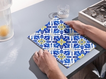 4 Portuguese Tiles Azulejos Seamless Pattern Digital Papers Product Image 4