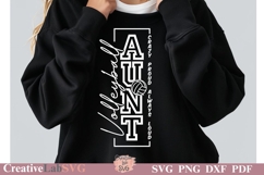 volleyball aunt svg png
