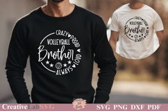 volleyball brother svg