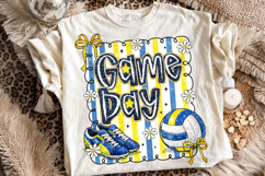 Game Day PNG, Volleyball PNG Sublimation, Volleyball Mom PNG Product Image 1