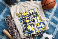 Game Day PNG, Volleyball PNG Sublimation, Volleyball Mom PNG Product Image 2
