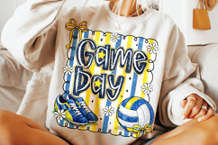 Game Day PNG, Volleyball PNG Sublimation, Volleyball Mom PNG Product Image 4
