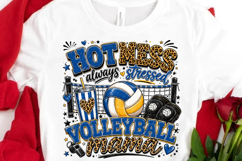 Volleyball Mama Hot Mess Always Stressed Product Image 3