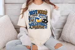 Volleyball Mama Hot Mess Always Stressed Product Image 5