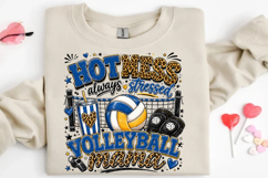 Volleyball Mama Hot Mess Always Stressed Product Image 7