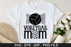 Volleyball mom - Volleyball SVG Design Product Image 1