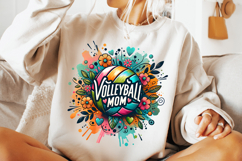 Volleyball Mom PNG, Volleyball PNG Sublimation, Game Day PNG Product Image 2