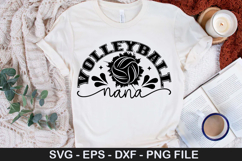 Volleyball SVG Design - Volleyball Nana Product Image 4
