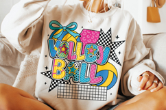 Volleyball PNG Sublimation, Volleyball Mom PNG, Game Day PNG Product Image 1