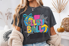 Volleyball PNG Sublimation, Volleyball Mom PNG, Game Day PNG Product Image 3