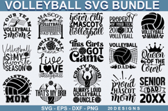 Volleyball SVG Bundle - Volleyball SVG Design ,Volleyball Qu Product Image 1