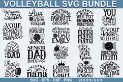 Volleyball SVG Bundle - Volleyball SVG Design ,Volleyball Qu Product Image 1